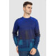 Светр чоловічий повсякденний, колір електрик, 247R6138