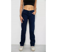 Джинси жіночі стрейч, колір синій, 244R1051