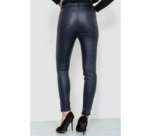Штани жіночі стрейч, колір темно-синій, 246R3018