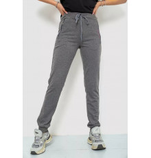 Спортивні штани жіночі, колір світло-сірий, 244R526