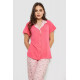 Женская пижама с принтом, цвет розовый, 243R19015.