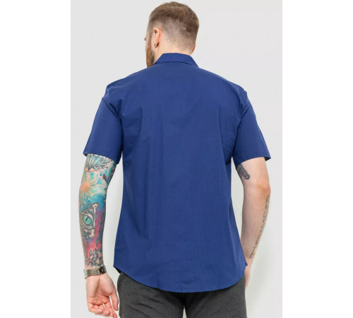 Сорочка чоловіча класична, колір синій, 214R7115