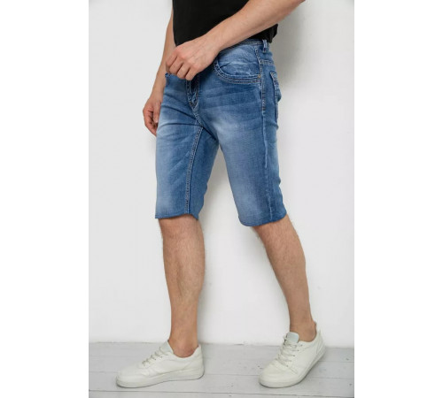 Шорты мужские джинсовые, цвет синий, 244RK7115