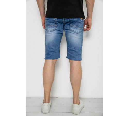 Шорты мужские джинсовые, цвет синий, 244RK7115
