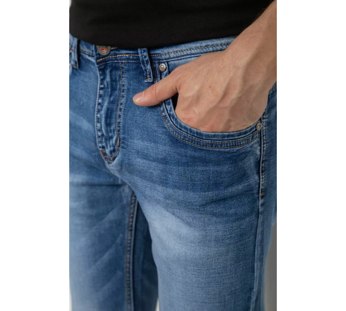 Шорты мужские джинсовые, цвет синий, 244RK7115