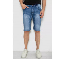 Шорты мужские джинсовые, цвет синий, 244RK7115