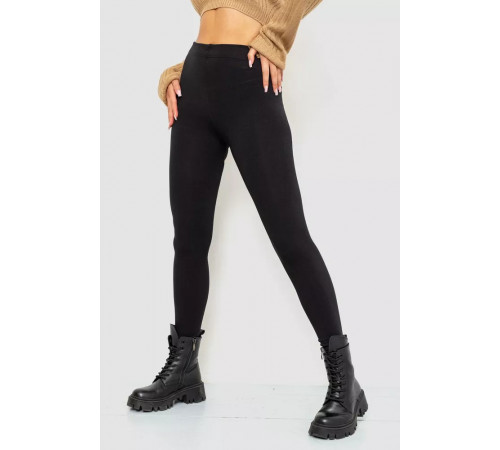 Лосіни на флісі 1800D, колір чорний, 139R869