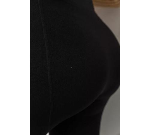 Лосіни на флісі 1800D, колір чорний, 139R869