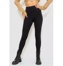 Лосіни на флісі 1800D, колір чорний, 139R869