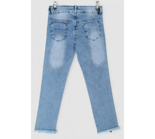 Джинси для дівчаток, колір блакитний, 247R10048