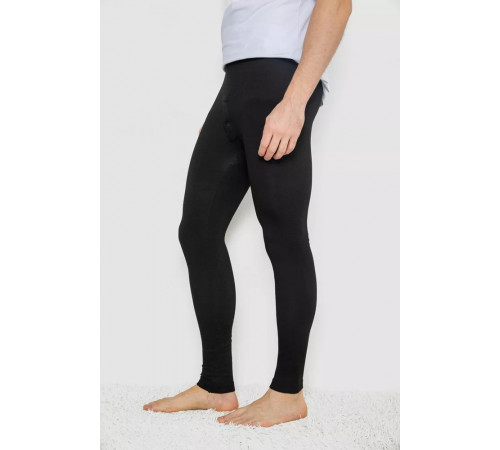 Термоштани чоловічі на хутрі, колір чорний, 139R519