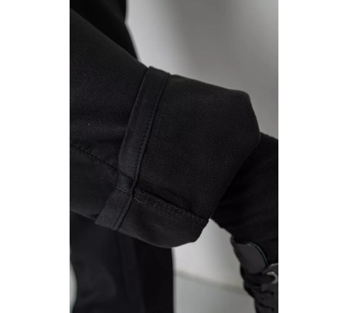 Брюки мужские классические на флисе, цвет черный, 244RFH312