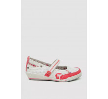 Балетки детские, цвет молочно-коралловый, 243RC6511