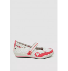 Балетки детские, цвет молочно-коралловый, 243RC6511