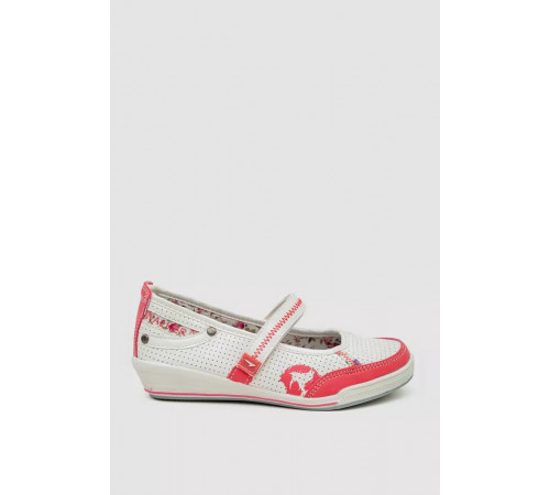 Балетки детские, цвет молочно-коралловый, 243RC6511