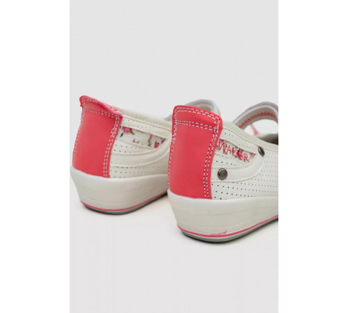 Балетки детские, цвет молочно-коралловый, 243RC6511