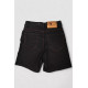 Шорты подростковые джинсовые для девочки, цвет черный, 247R923-3