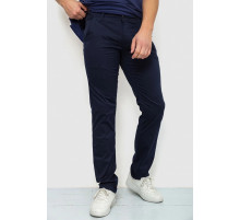 Штани чоловічі класичні, колір темно-синій, 243R640117