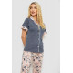 Женская пижама с принтом, цвет серый, 243R7100