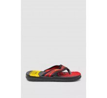 Вьетнамки детские для мальчиков 243R8423C-6, цвет Черно-красный