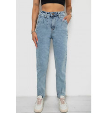 Джинси жіночі, колір блакитний, 244R2385