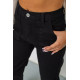 Джинсы женские, цвет черный, 244R413-2501.