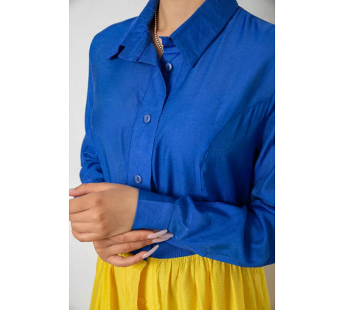 Сукня вільного крою, колір синій, 238R0093