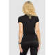 Женская футболка, цвет черный, 244R7781