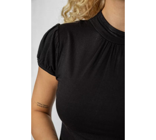 Женская футболка, цвет черный, 244R7781