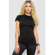 Женская футболка, цвет черный, 244R7781