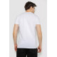Футболка чоловіча однотонна базова, колір білий, 244R2404