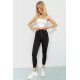 Лосины женские, цвет черный, 131R029