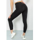 Лосины женские, цвет черный, 131R029