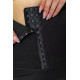 Лосины женские, цвет черный, 131R029