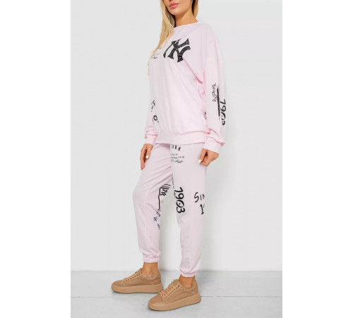 Спорт костюм женский, цвет розовый, 244R352