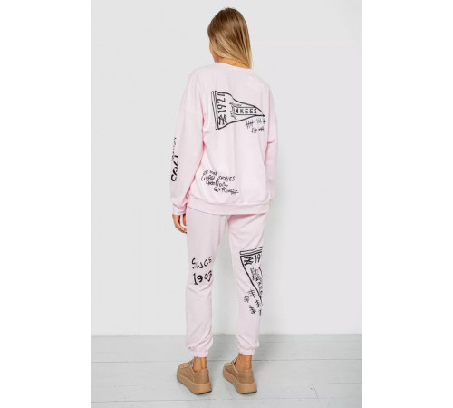 Спорт костюм женский, цвет розовый, 244R352