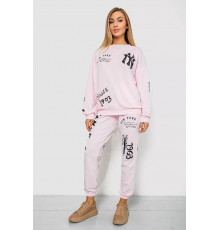 Спорт костюм женский, цвет розовый, 244R352