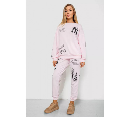 Спорт костюм женский, цвет розовый, 244R352