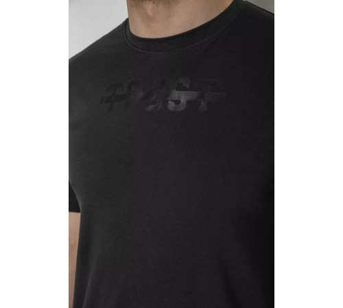 Футболка чоловіча з принтом, колір темно-сірий, 241R1902