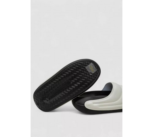 Шльопанці жіночі, колір чорно-білий, 248RYY03