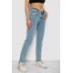 Джинси жіночі, колір блакитний, 244R1417