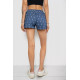 Шорти жіночі з принтом, колір джинс, 238R7164-2