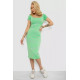 Сукня в смужку, колір сіро-салатовий, 244R536-1
