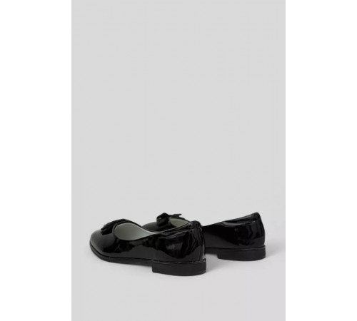 Туфли детские лаковые, цвет черный, 244RGB140