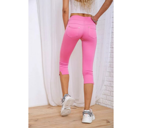 Жіночі бриджі на резинці, колір Рожевий, 172R41-2