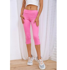 Бриджи женские на резинке, цвет Розовый, 172R41-2