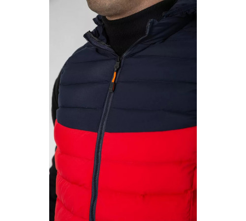 Жилетка мужская демисезонная, цвет сине-красный, 244R2323.