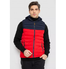 Жилетка мужская демисезонная, цвет сине-красный, 244R2323.
