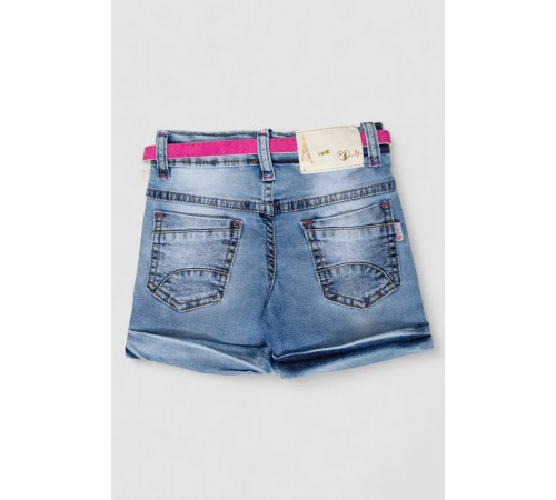 Джинсовые шорты для девочки, цвет синий, 247R1210