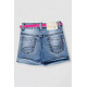 Джинсовые шорты для девочки, цвет синий, 247R1210